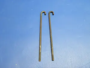 Grumman AA-1B Battery Box Tie Down Rod P/N 402013-5 LOT OF 2 (0524-1178)